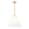 Z-Lite Alaric 3 Light Pendant, 18in. W x 18in. H, Modern Gold 3042P18-MGLD - alternate 1